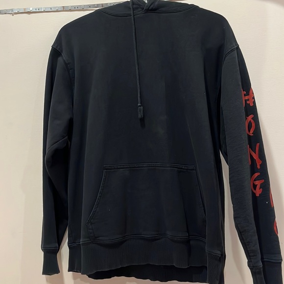 Black Hong Kong Brandy Melville John Galt Hoodie - Picture 2 of 2